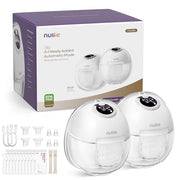 Hands-Free Breast Pump, Wearable Breastfeeding Pump 4 Modes