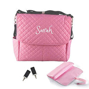 Large Diaper Bag Messenger Bag Baby Shoulder Bag Monogram Custom Diaper bag