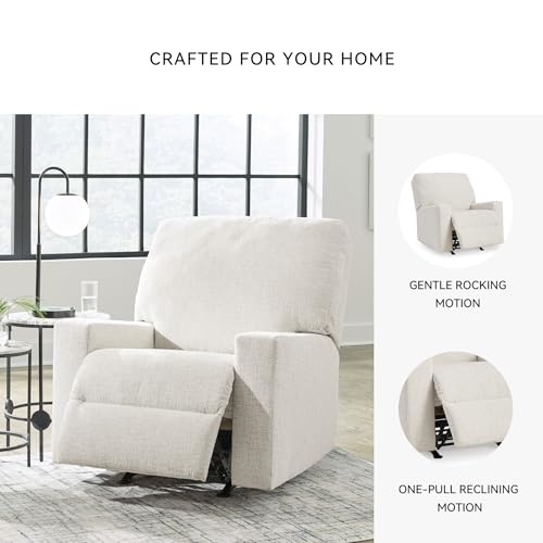 Manual Rocker Recliner Chair with Pull Tab