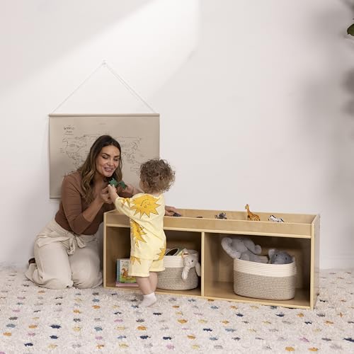 Storage Cabinet with Activity Top and Mirror