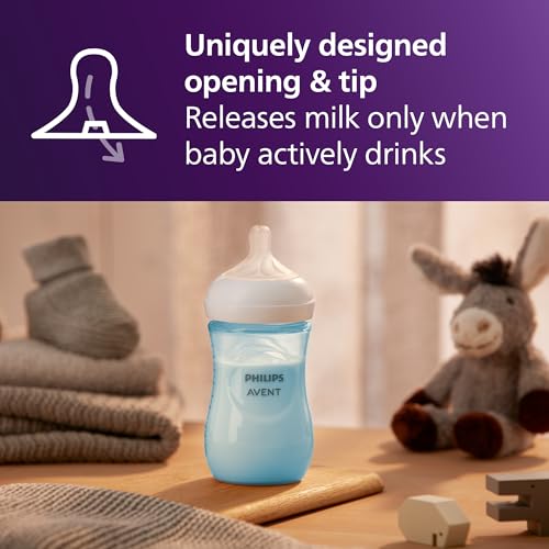 PhiliNatural Baby Bottle with Natural Response Nipple