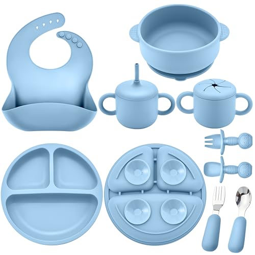 Silicone Baby Feeding Set, Baby Led Weaning Supplies
