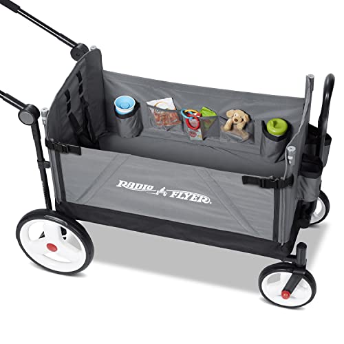 3-in-1 Convertible Stroller Wagon with UV Canopy
