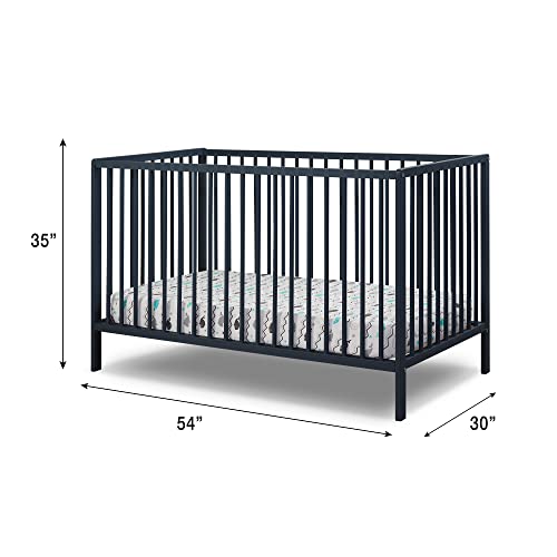 3-in-1 Convertible Crib Beech Wood