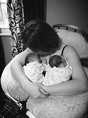 Grey 6 uses in 1 Twin Pillow ! Breastfeeding, Bottlefeeding