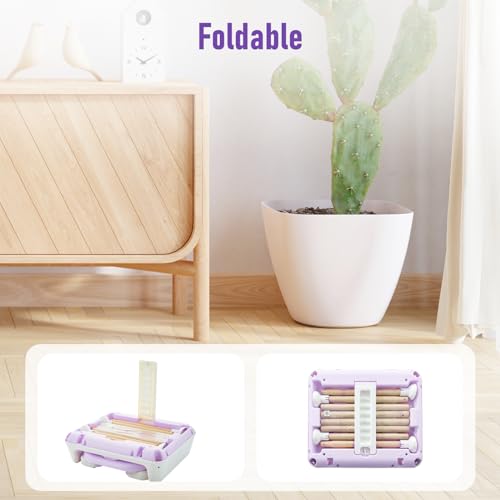 3-in-1 Portable Baby High Chair - Adjustable Convertible Feeding Chair with Detachable Tray