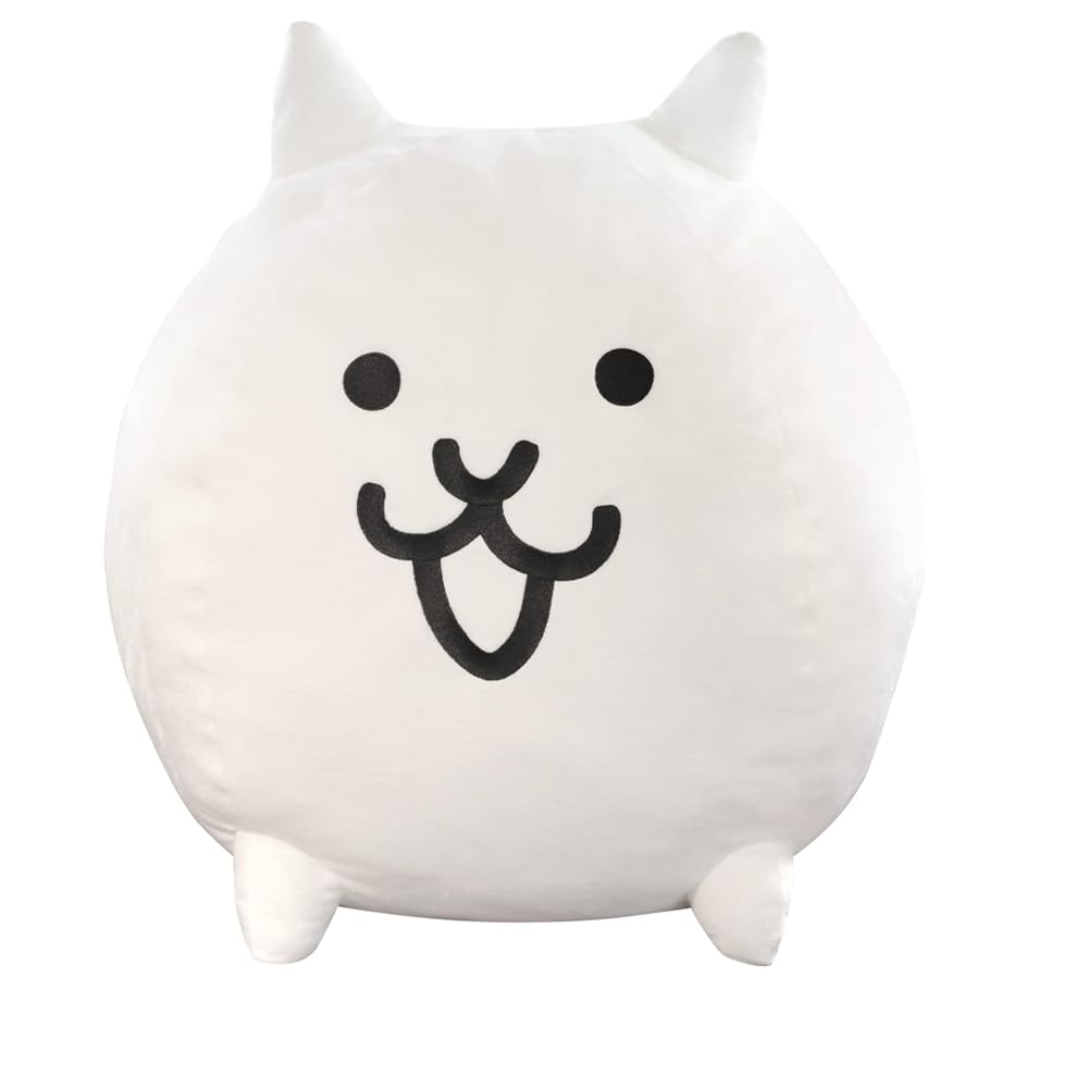 Official The Battle Cats Plush - Jumbo Cat Plushie - 23 Inch Collectible Battle Cats