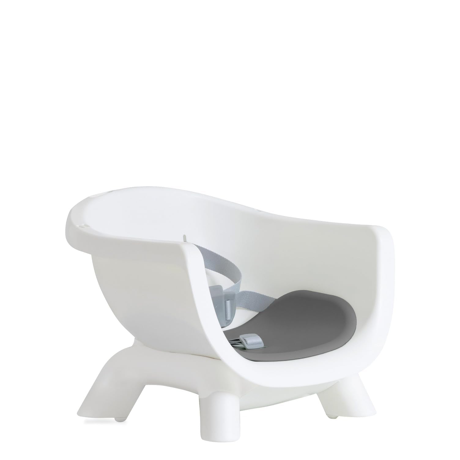 Multi-Mode Wooden High Chair with European Beech Wood and Convertible Design