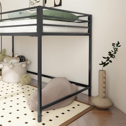 Twin Low Loft Bed for Kids