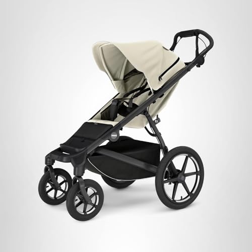 4-Wheel All-Terrain Stroller with Full Suspension