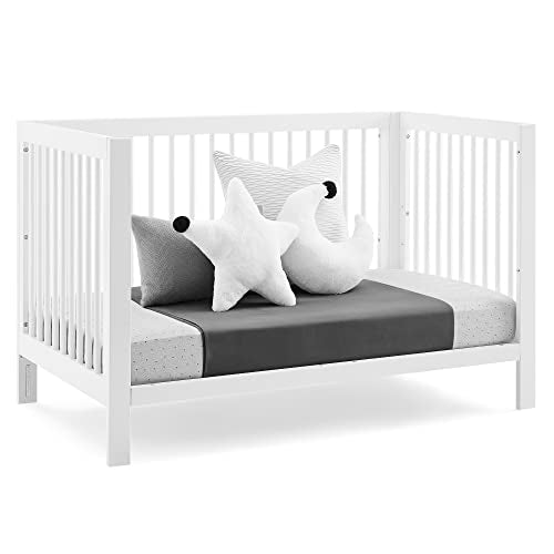 6-in-1 Convertible Crib with Adjustable Mattress Height