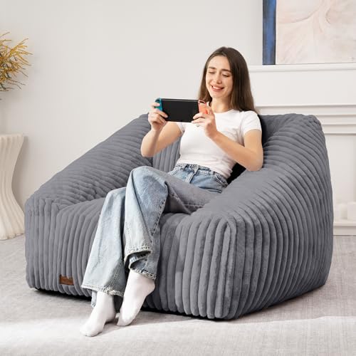 Bean Bag Chair, Giant Bean Bag Chairs for Adults and Kids, Bean Bag Sofa,