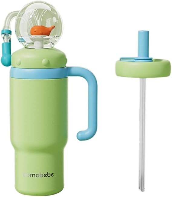 Drinking Cup with Whale Squirt, 24Oz Whale Cup Water Bottle