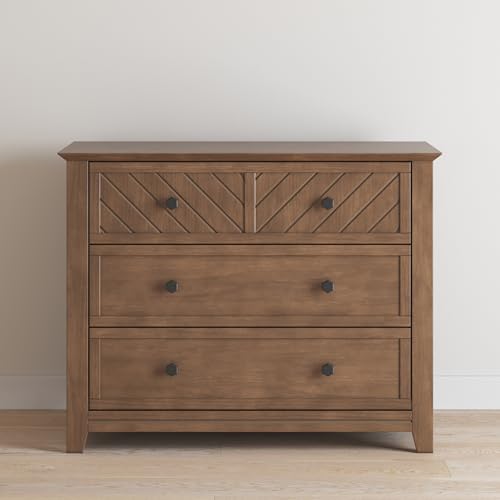4-in-1 Convertible Crib and Dresser Nursery Set