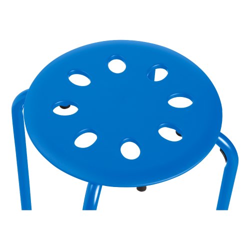 Stacking Stools Set of 5 - Portable Classroom and Office Seating