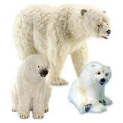 Life Size Polar Bear 54" Long