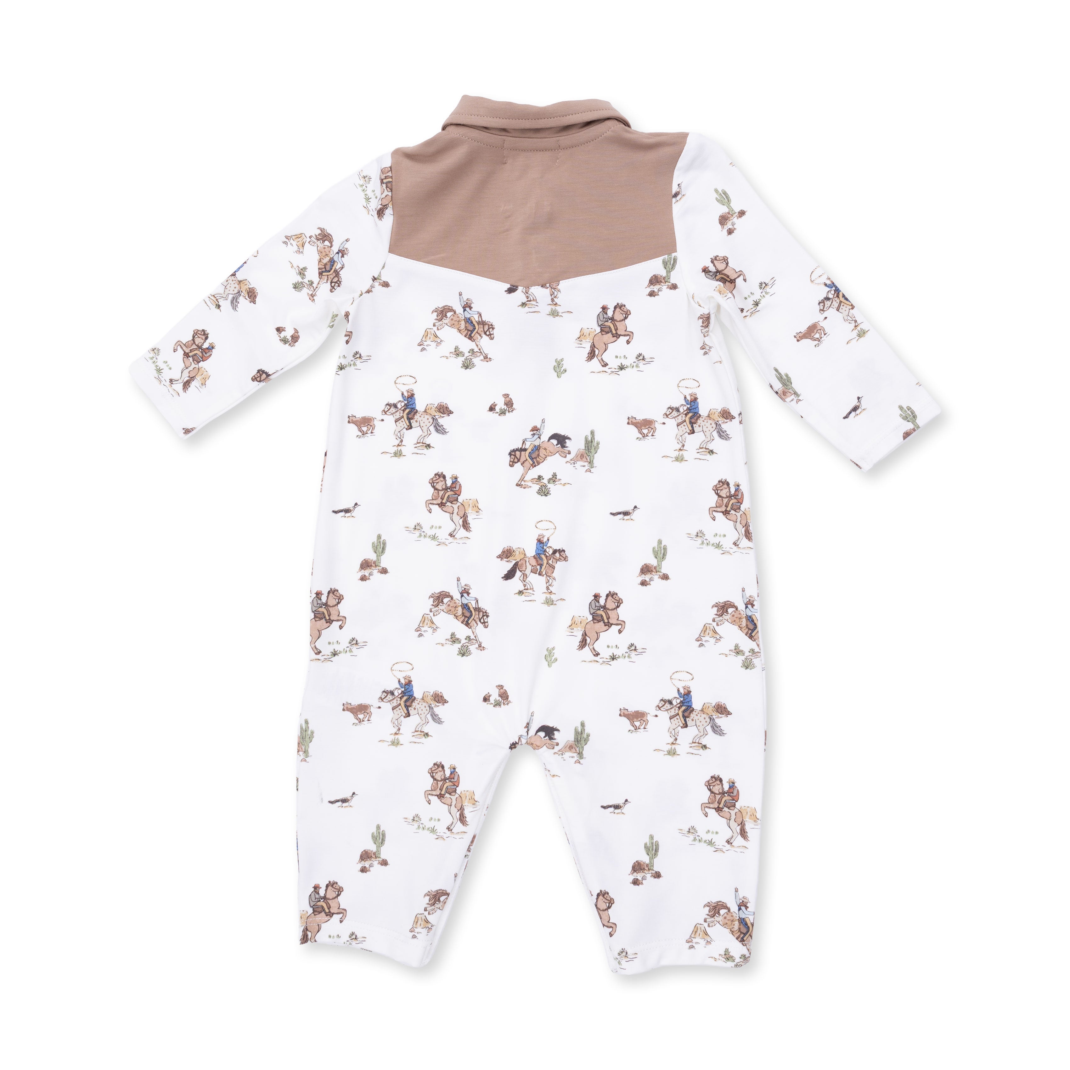 Horse Wrangler - Long Sleeve Cowboy Romper