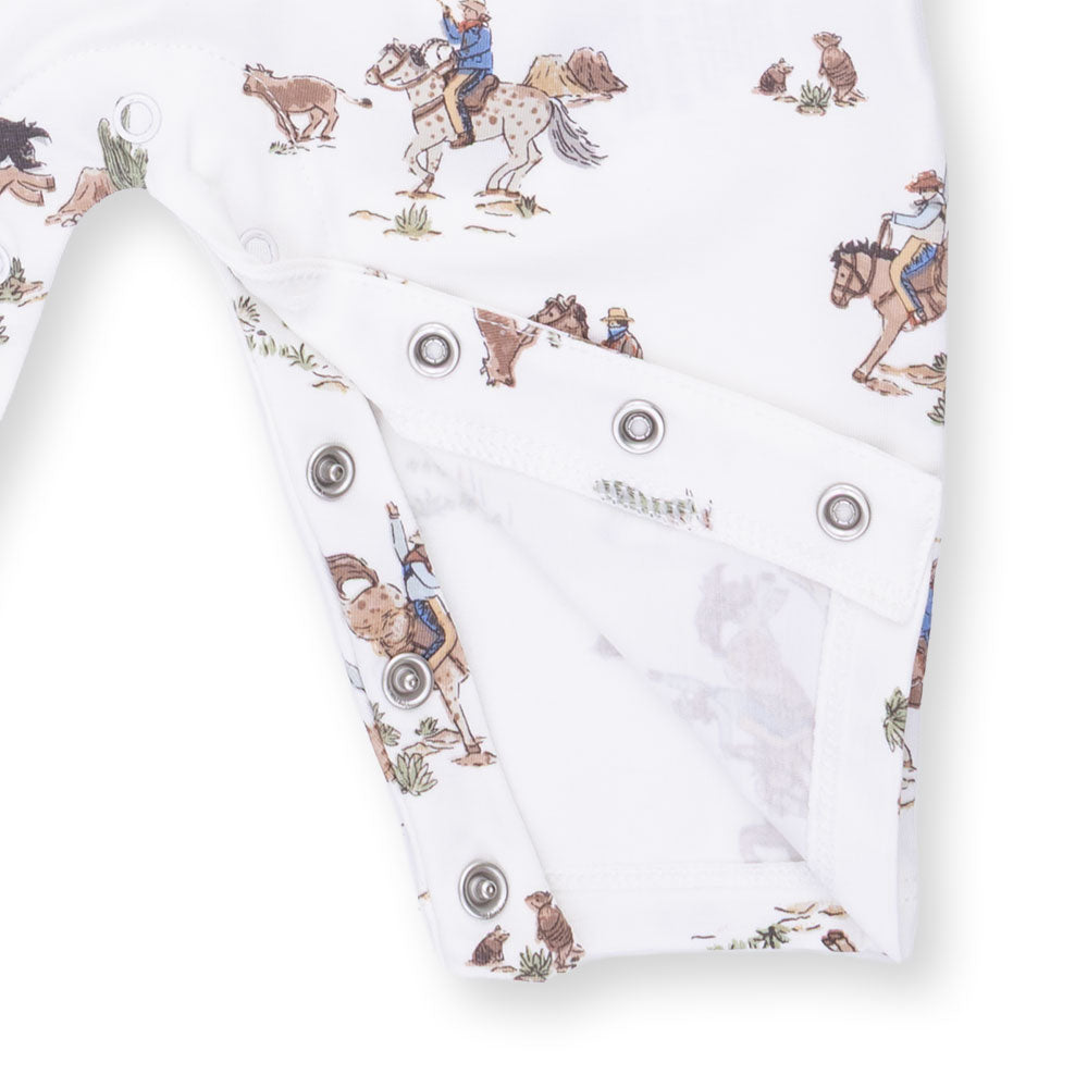 Horse Wrangler - Long Sleeve Cowboy Romper