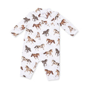Wild Horses - Long Sleeve Cowboy Romper