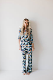 Women's Long Sleeve Bamboo Pajama | Charli Print