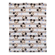 NoJo Disney Mickey Mouse Deluxe Reversible Baby Blanket