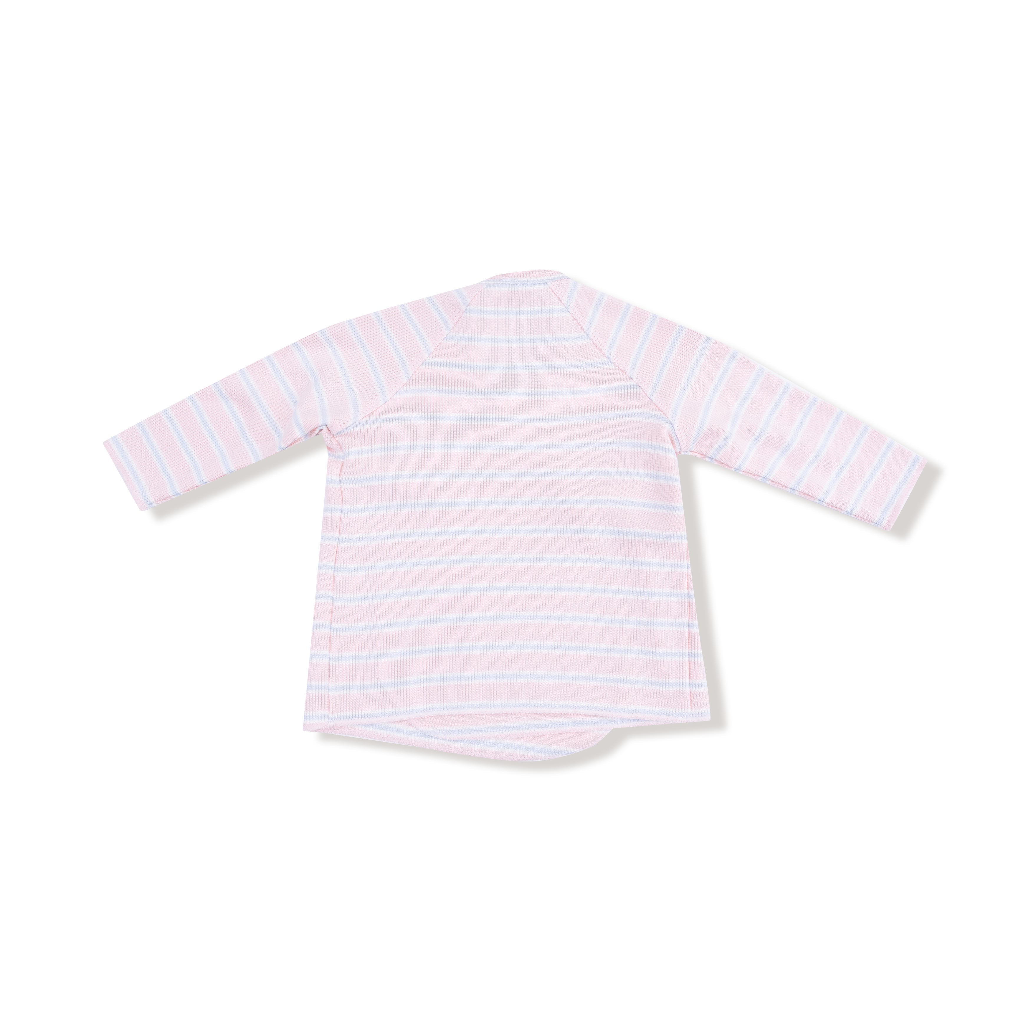 Multi Stripe - Pink - Kimono & Footed Pant