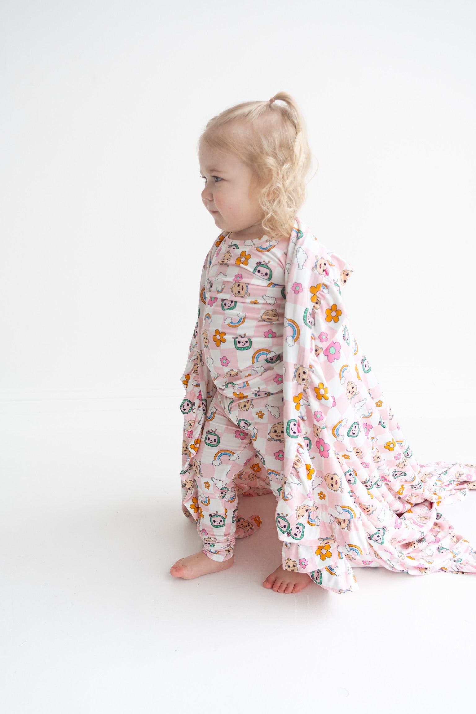Dream Big Little Co x CoComelon JJ RAINBOW CHECKERS DREAM SET