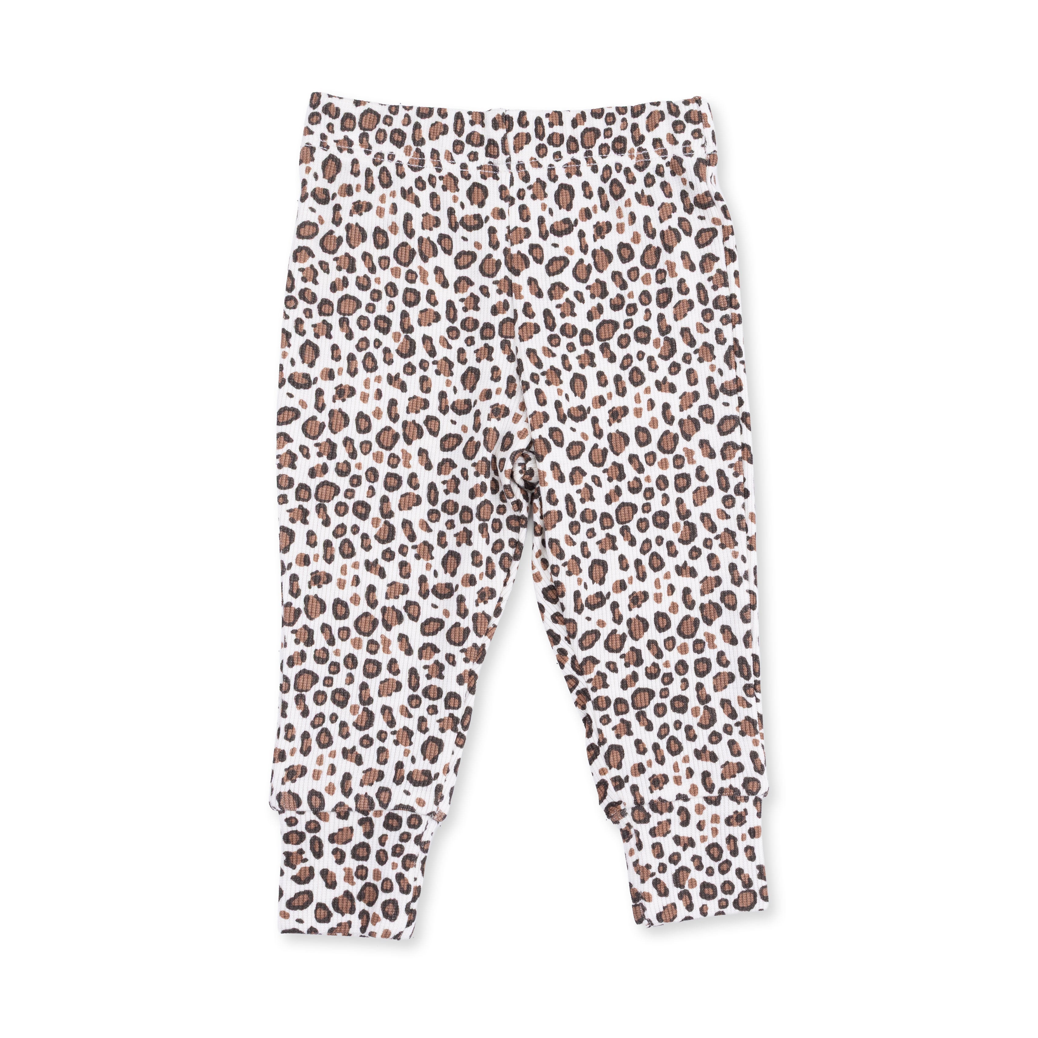 Leopard Rib - Legging