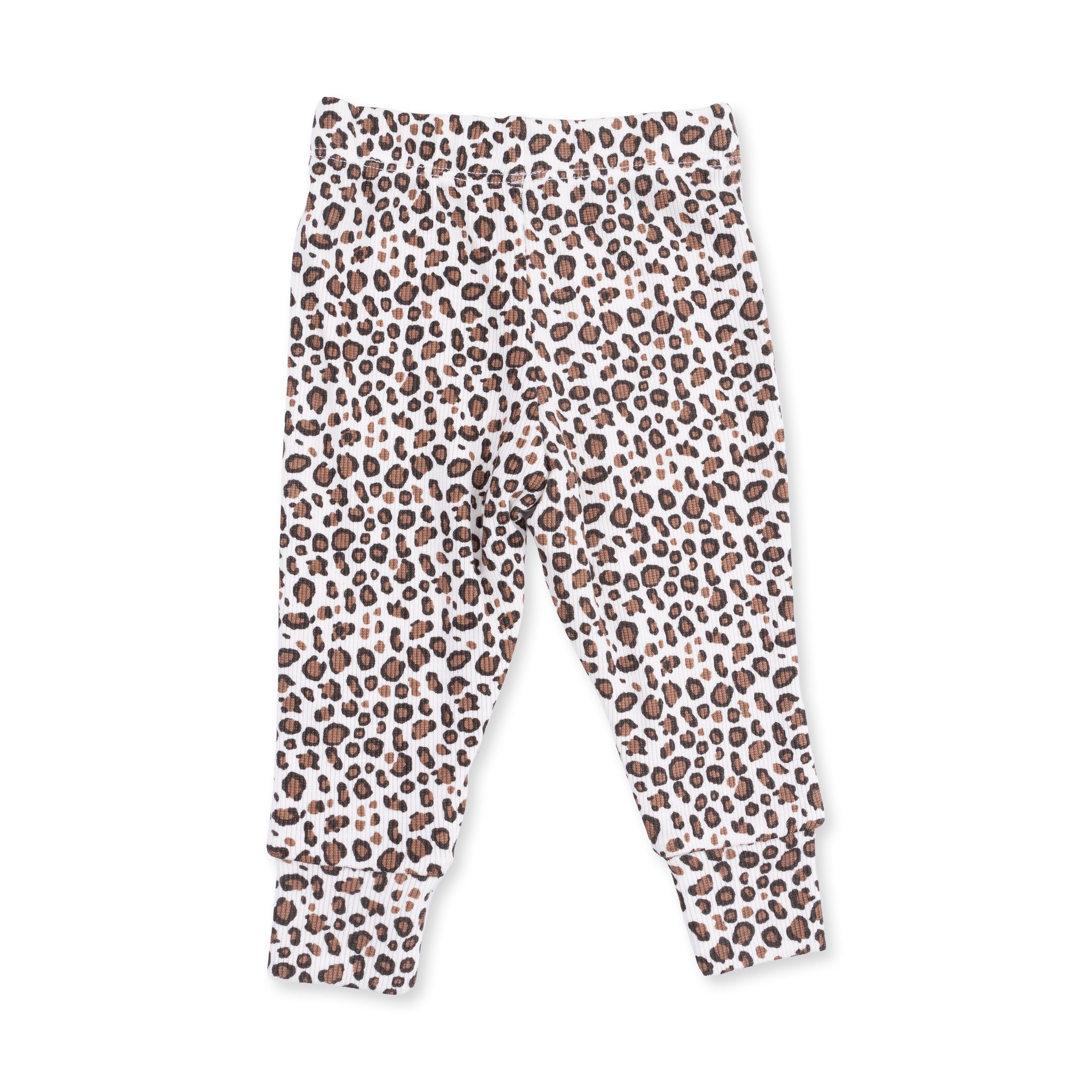 Leopard Rib - Legging