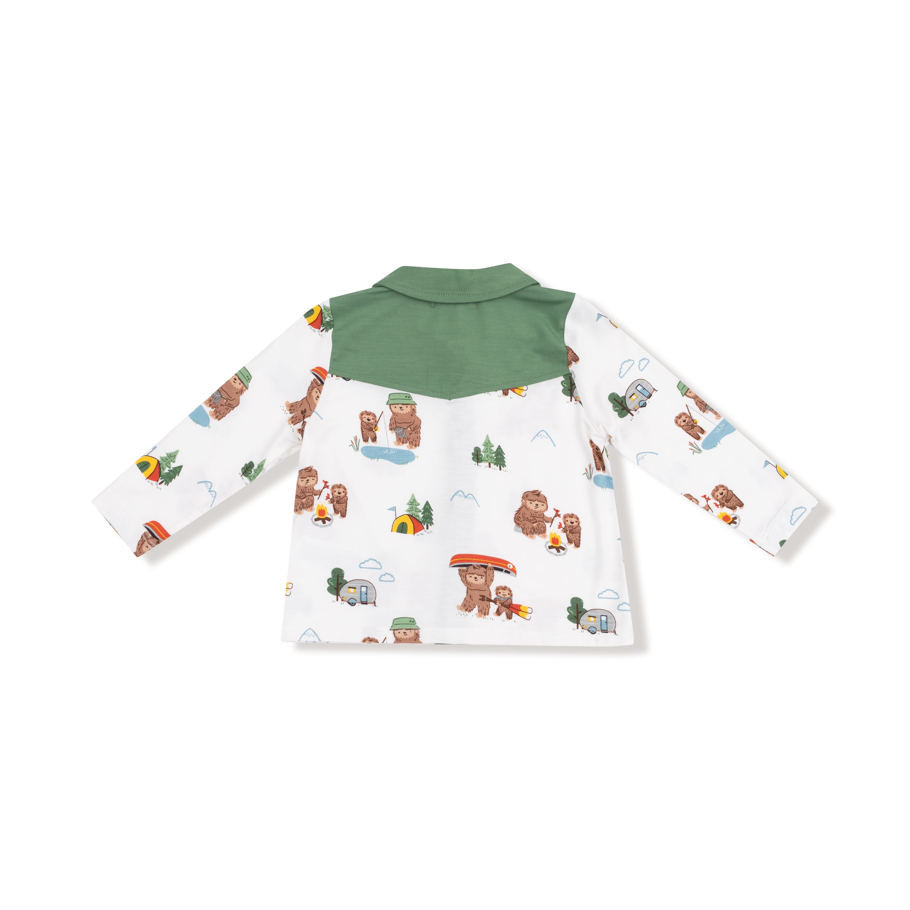 Bigfoot Camping - Cowboy Button Down and Pant