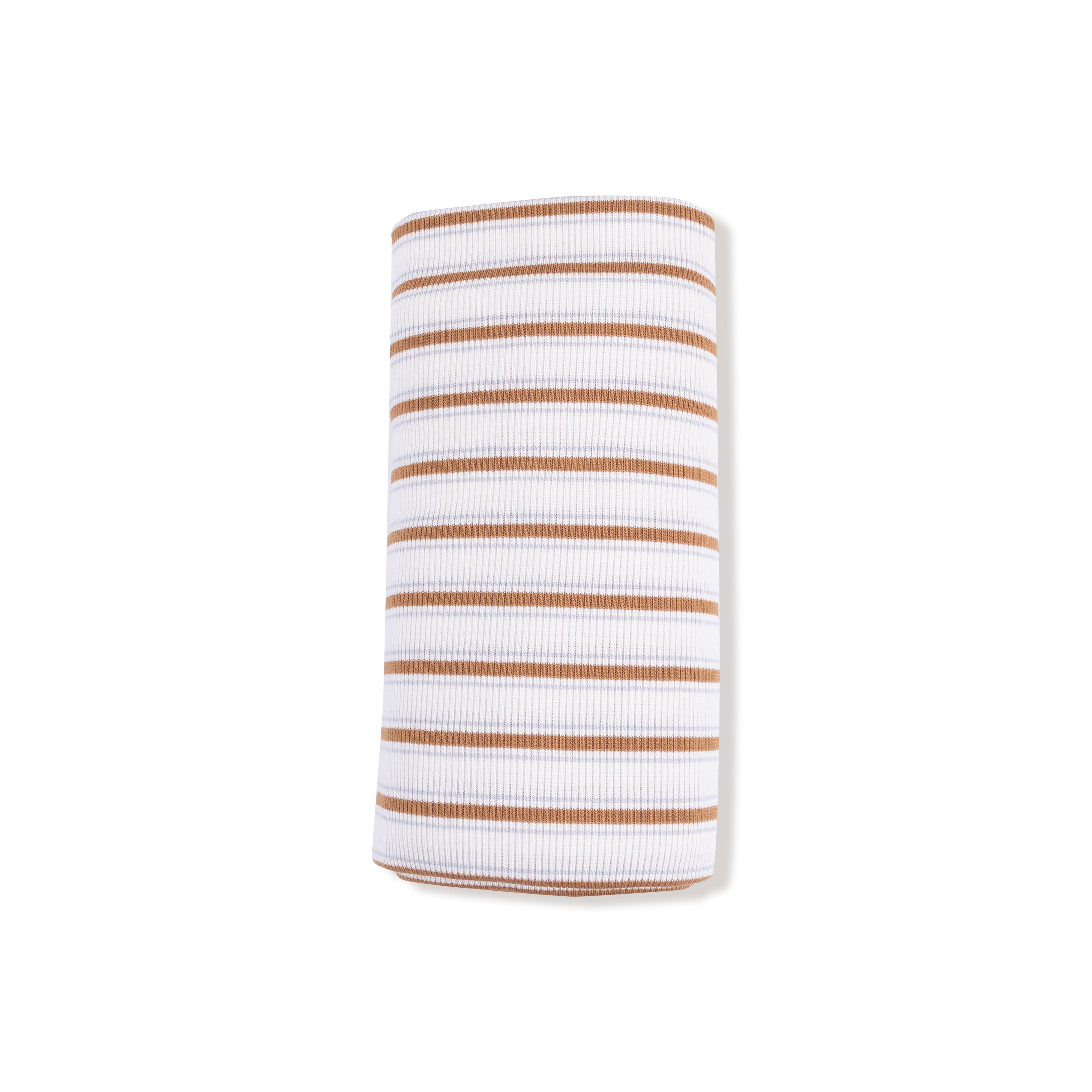 Vintage Stripe - Brown - Swaddle Blanket
