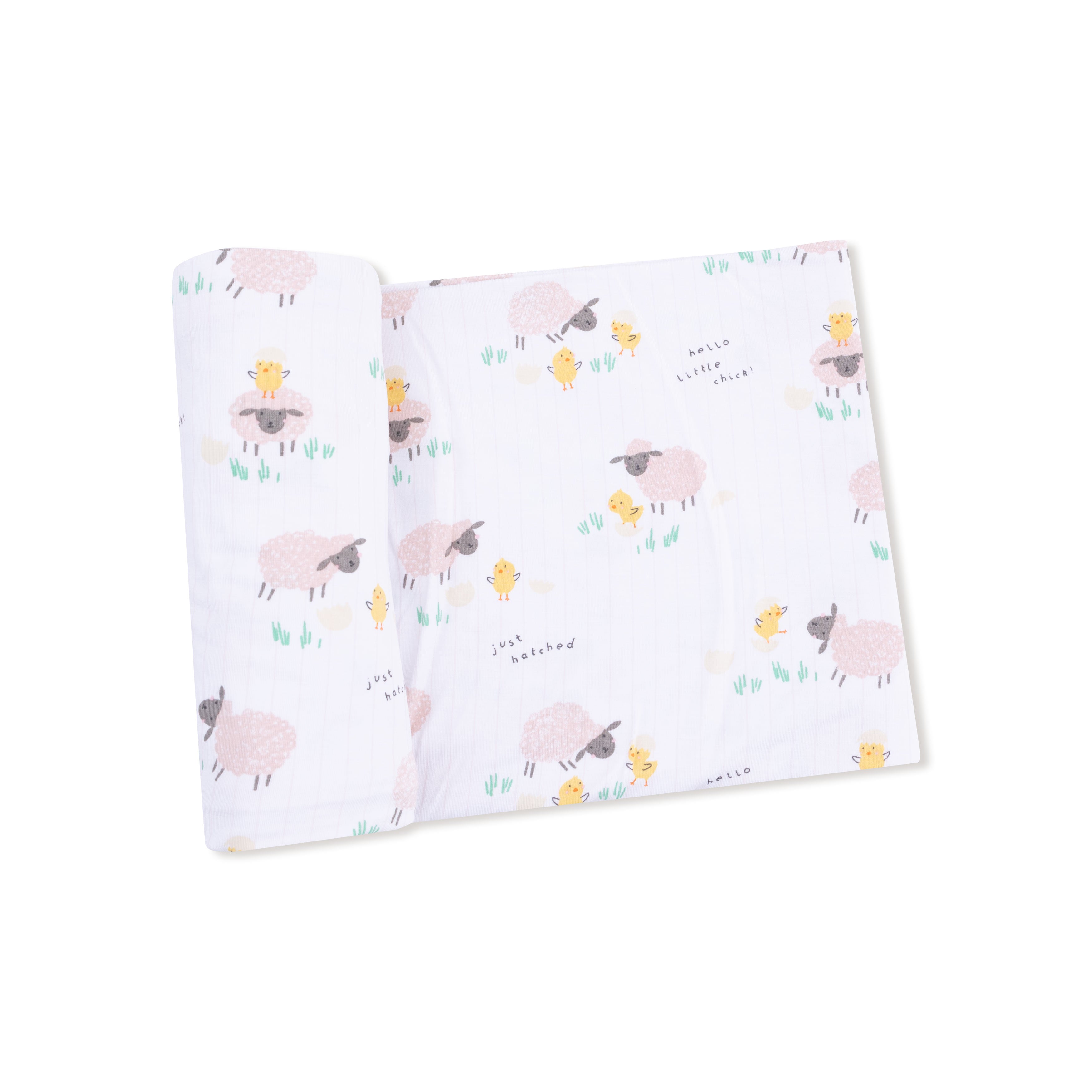 Just Hatched - Pink - Swaddle Blanket