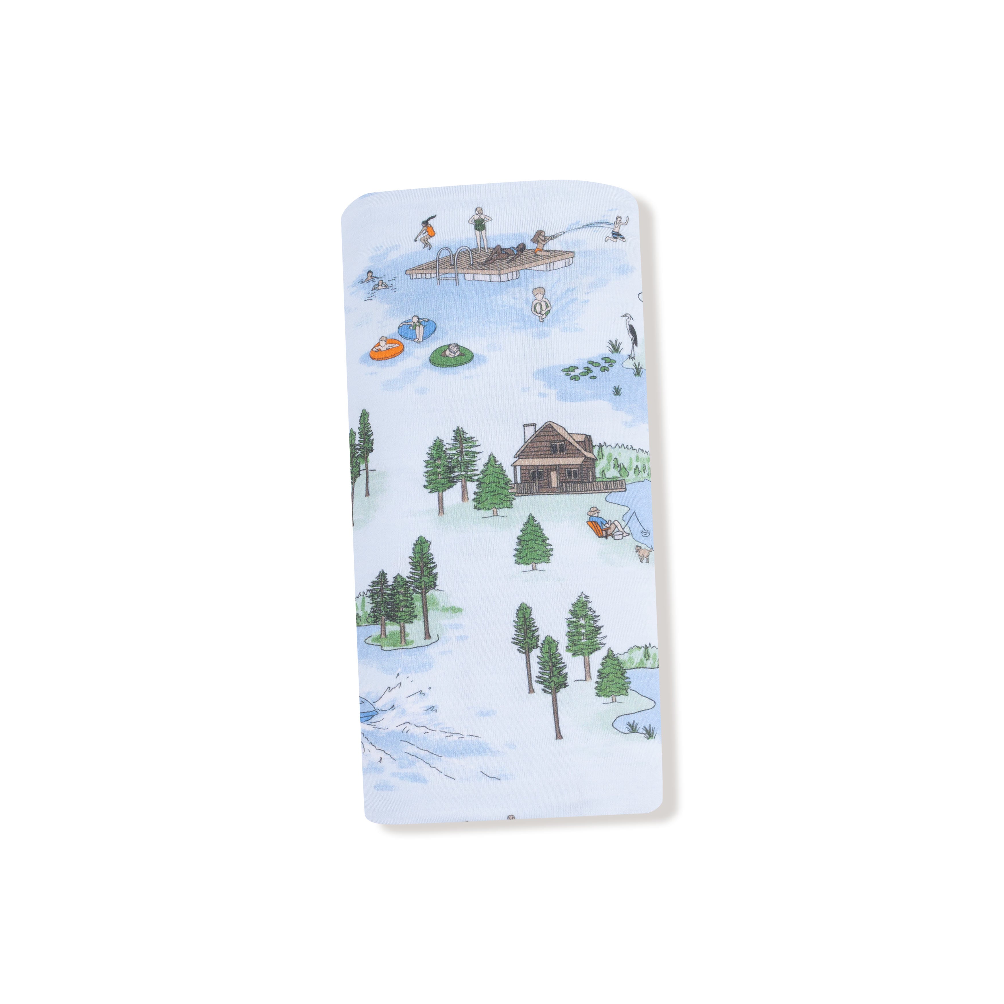 Lake Life - Swaddle Blanket