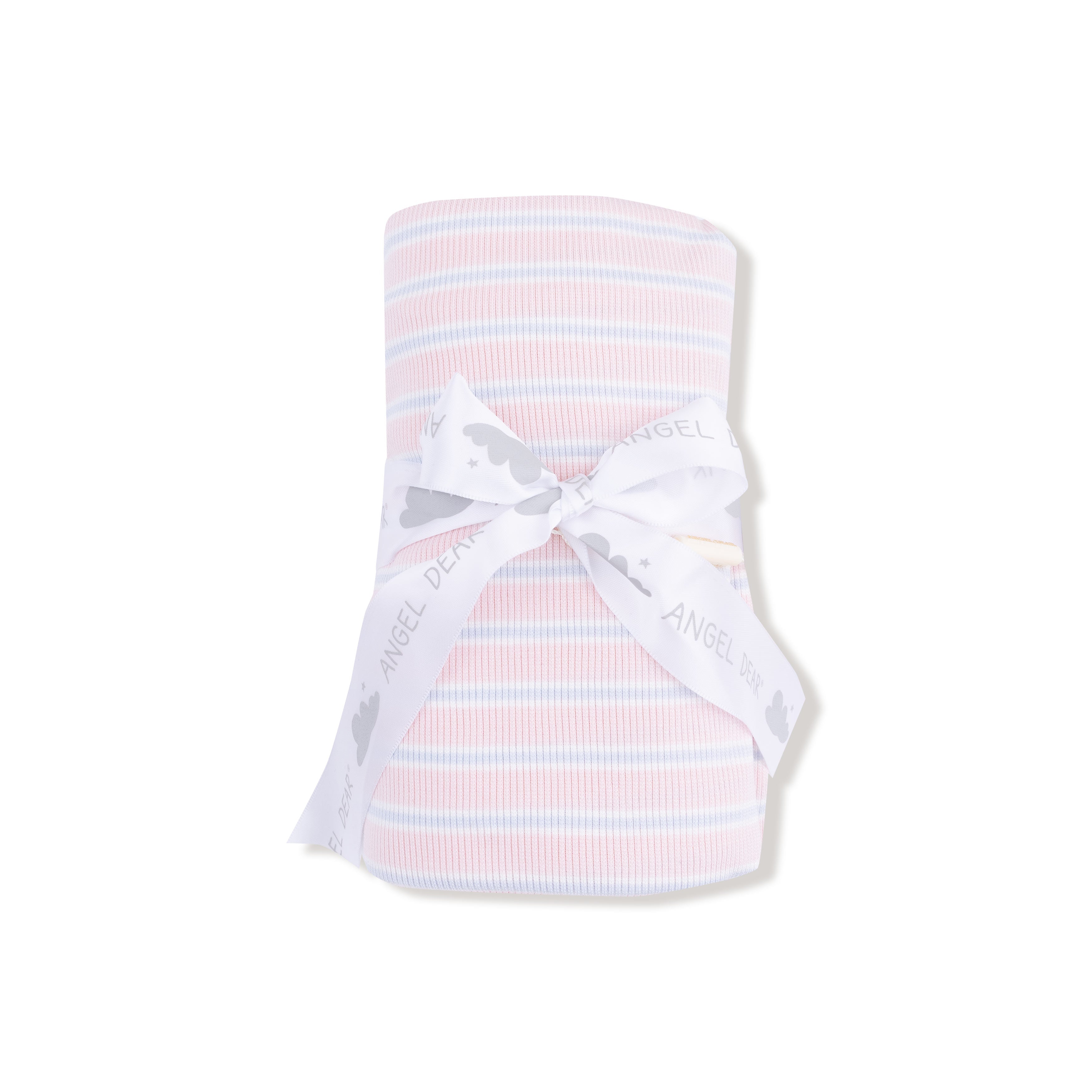 Multi Stripe - Pink - Swaddle Blanket