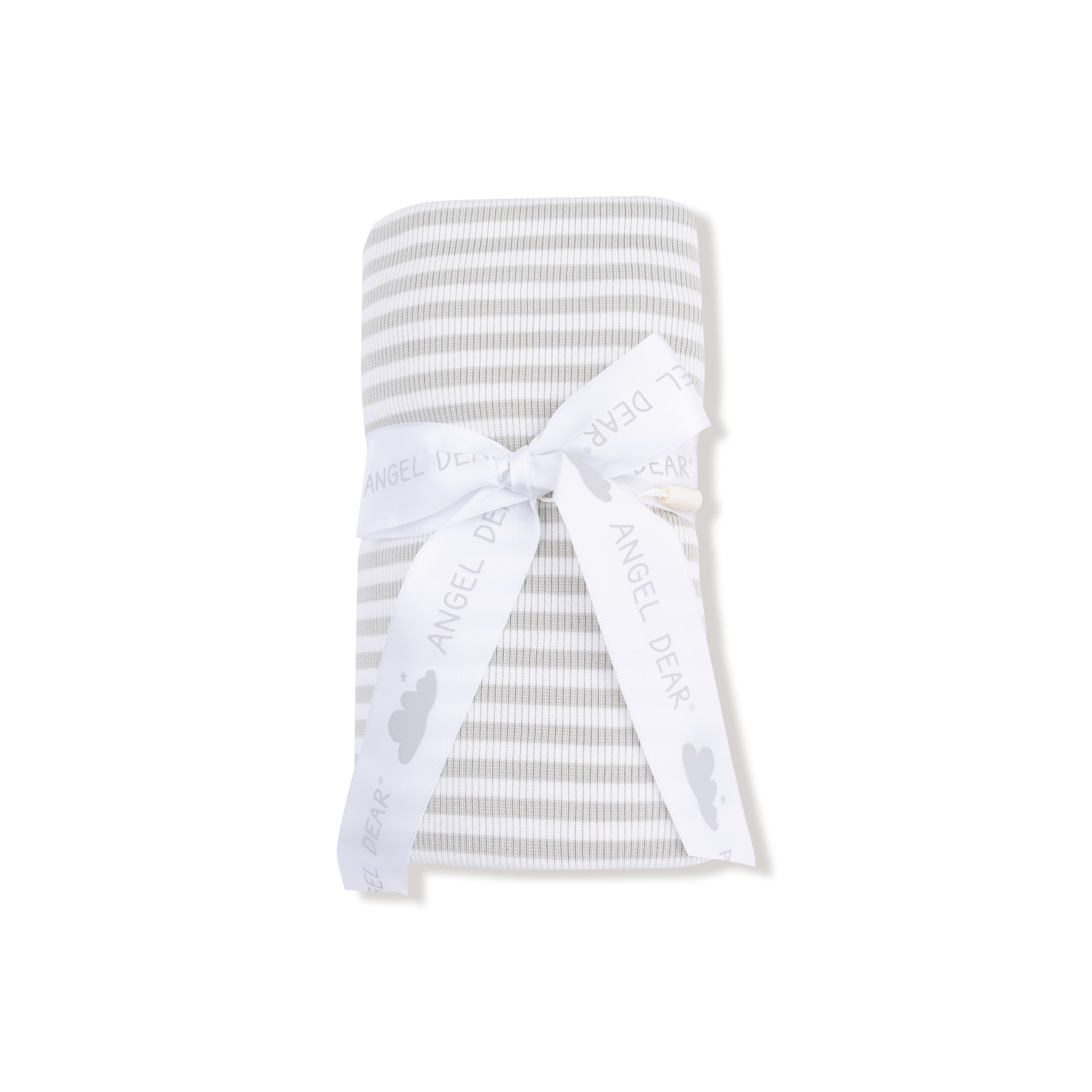 Stripe - Mineral- Grey/White - Swaddle Blanket