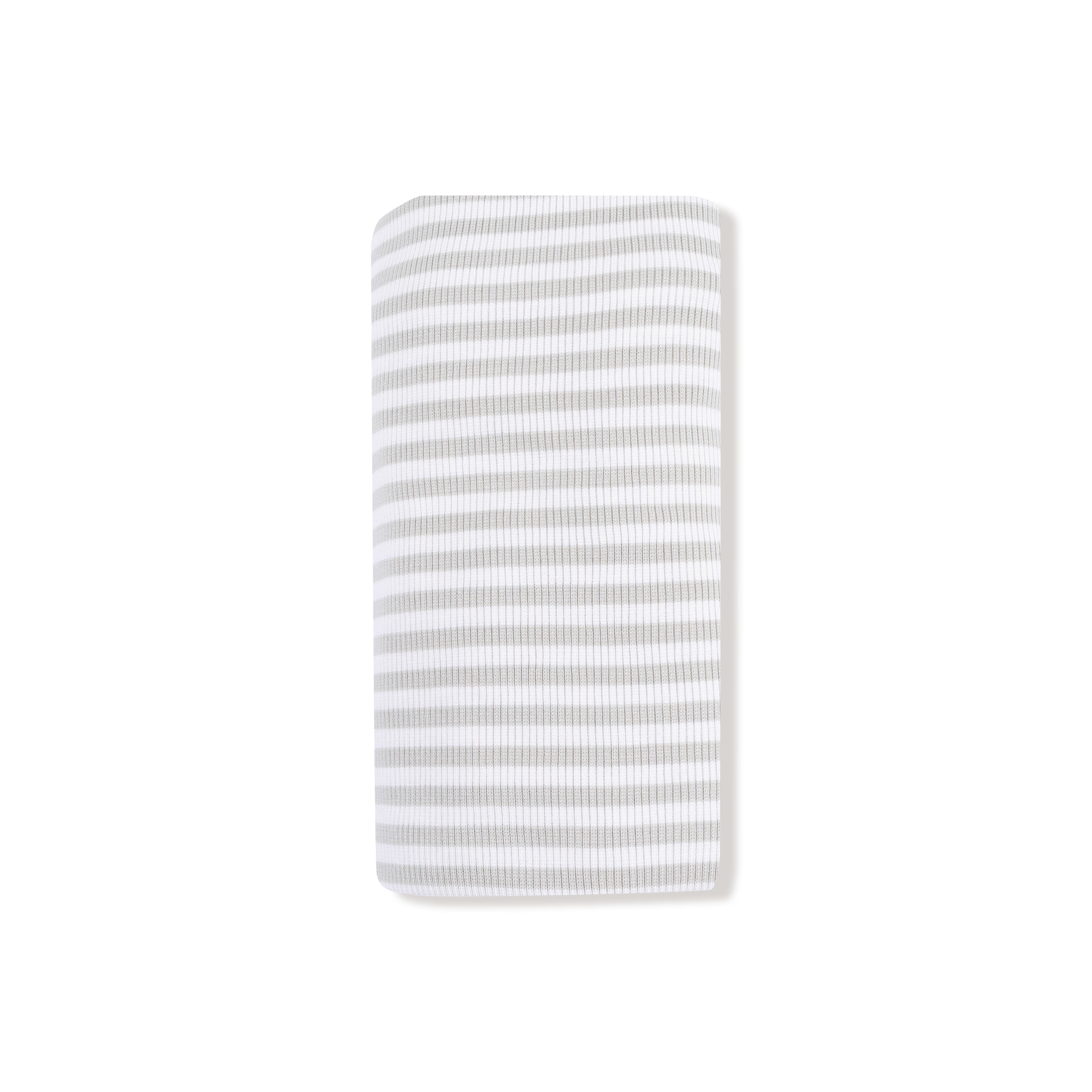 Stripe - Mineral- Grey/White - Swaddle Blanket