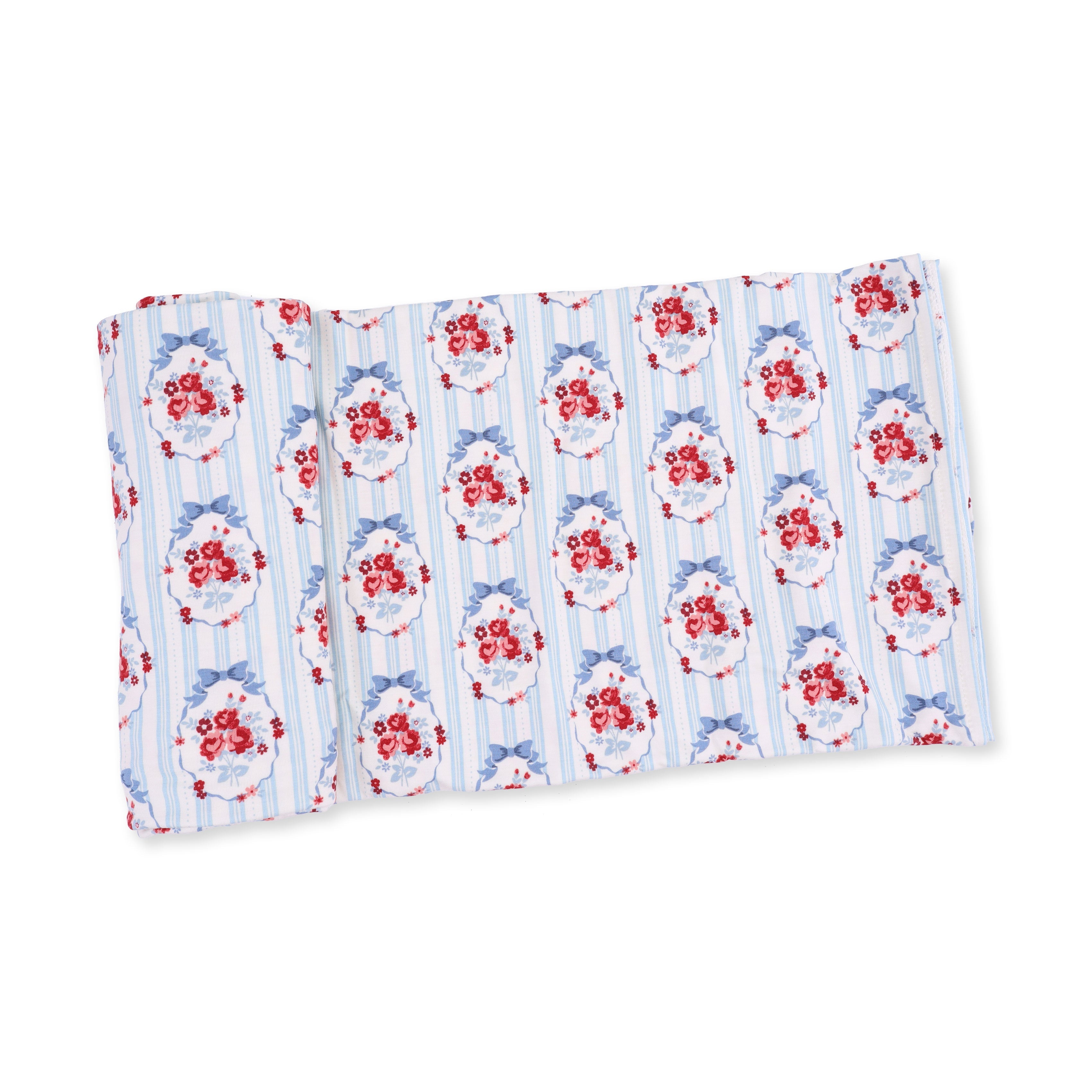 Beverly Cameo Stripe - Swaddle Blanket