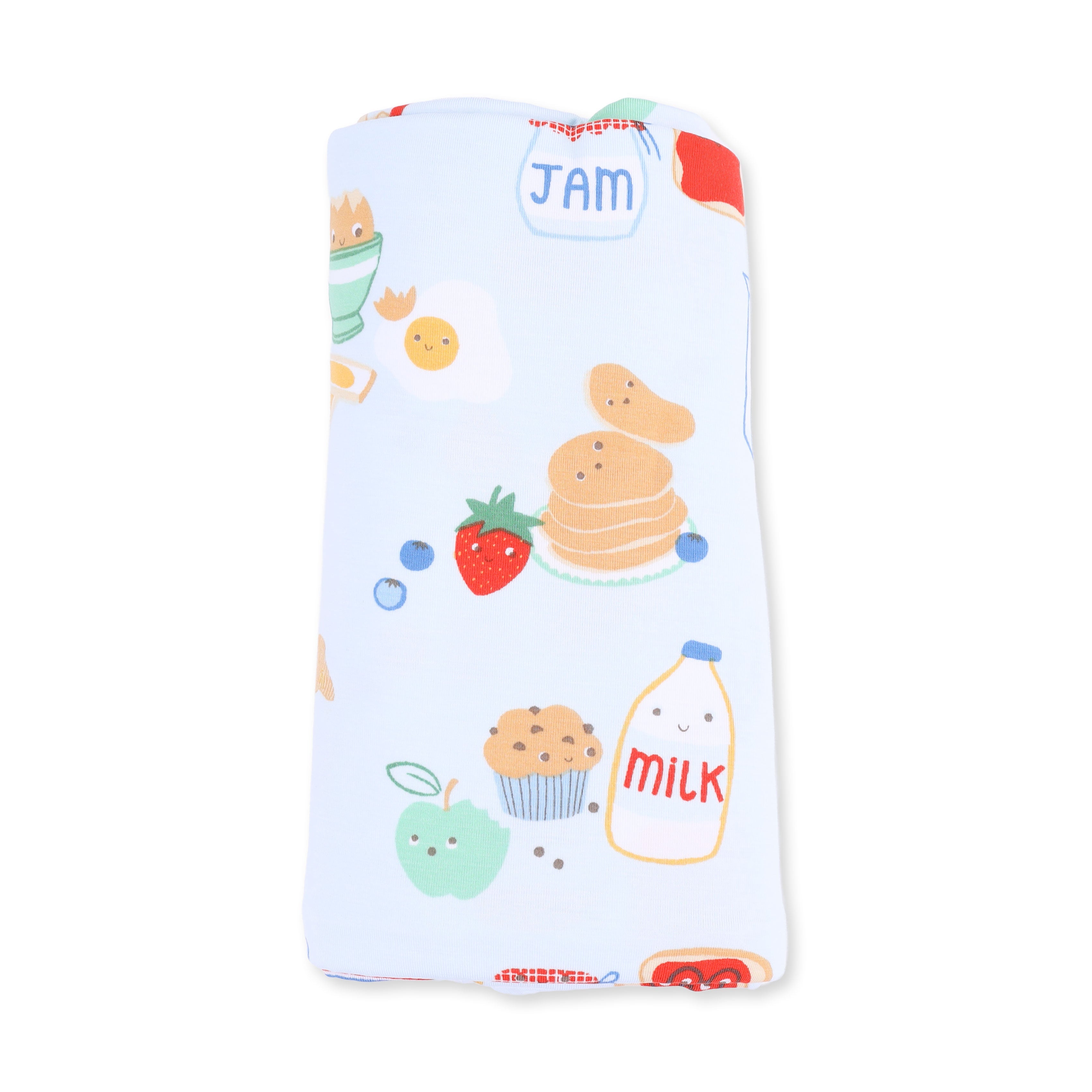Breakfast Club Blue - Swaddle Blanket