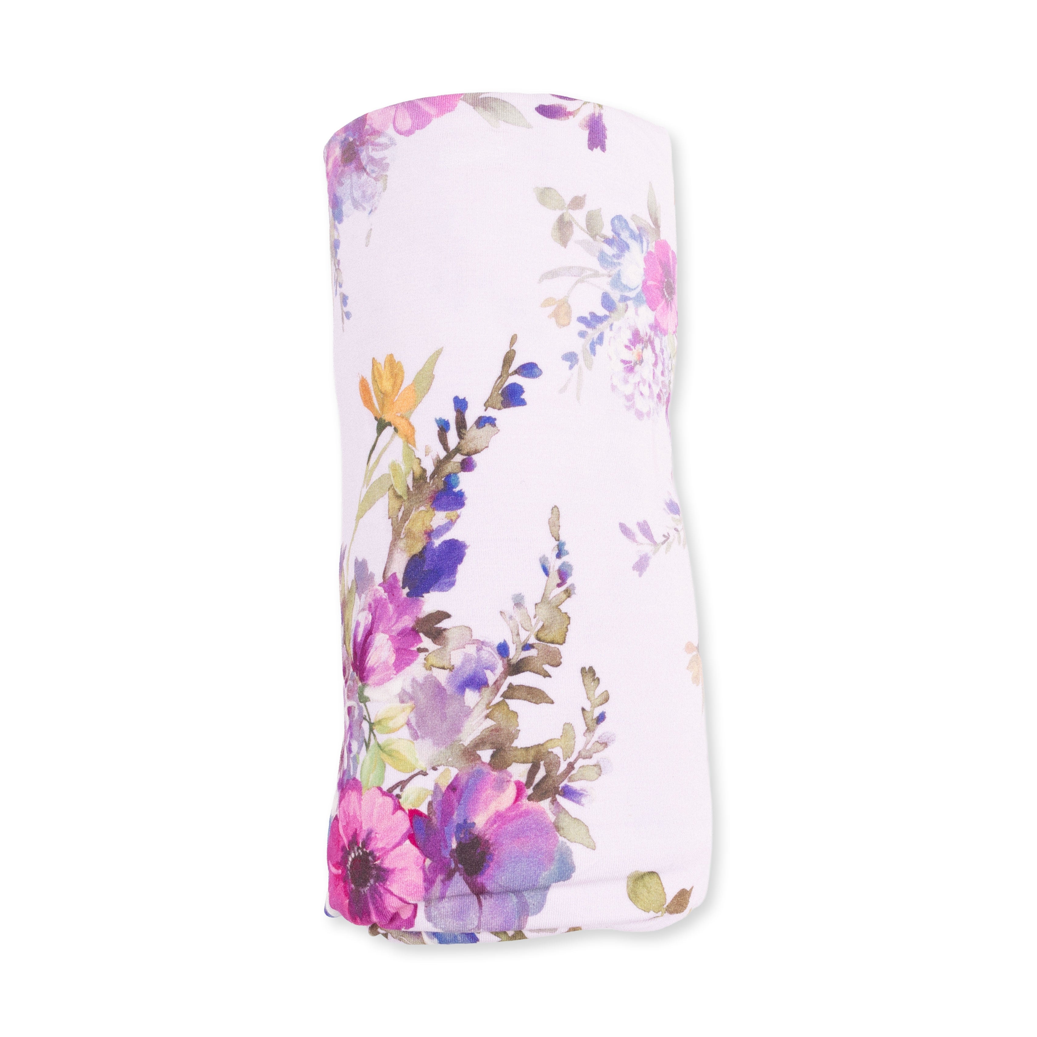 Dahlia Floral - Swaddle Blanket