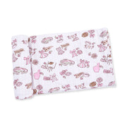 Football Cheer Nursery - Swaddle Blanket