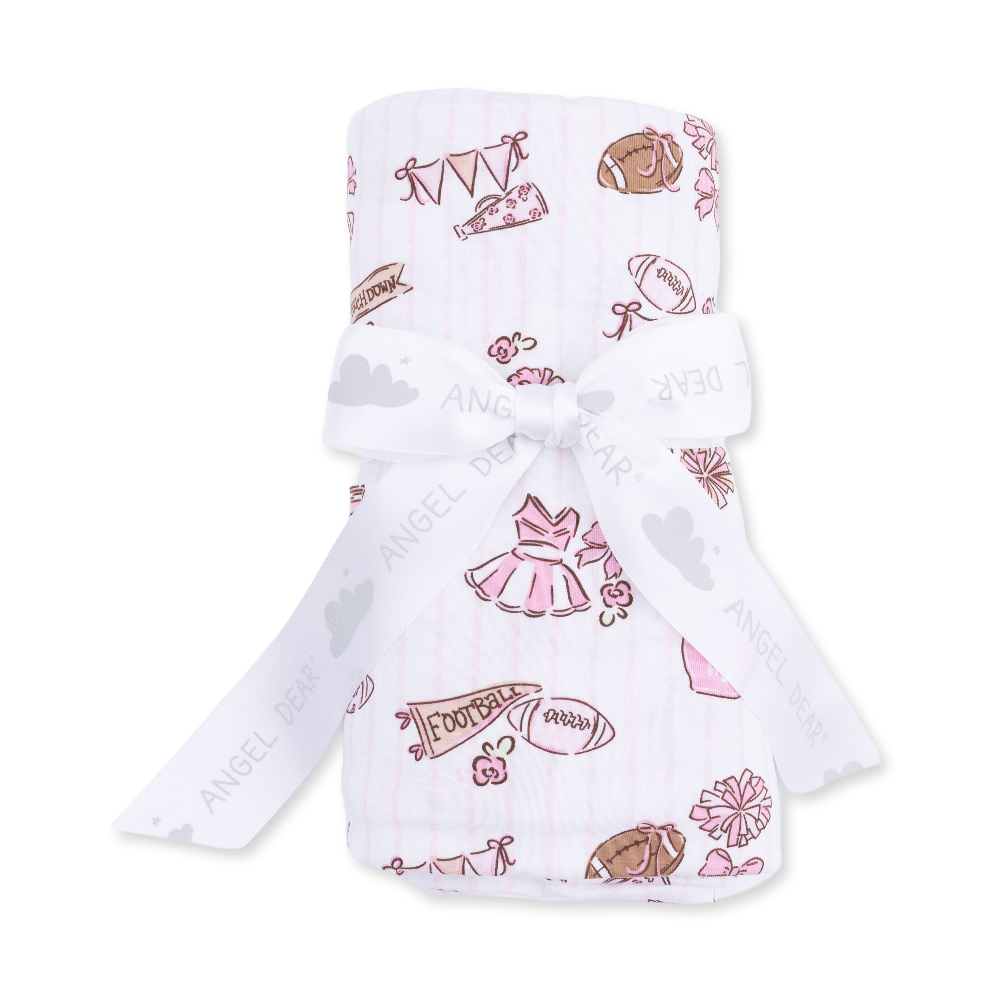 Football Cheer Nursery - Swaddle Blanket