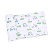 Golf Carts Blue - Swaddle Blanket
