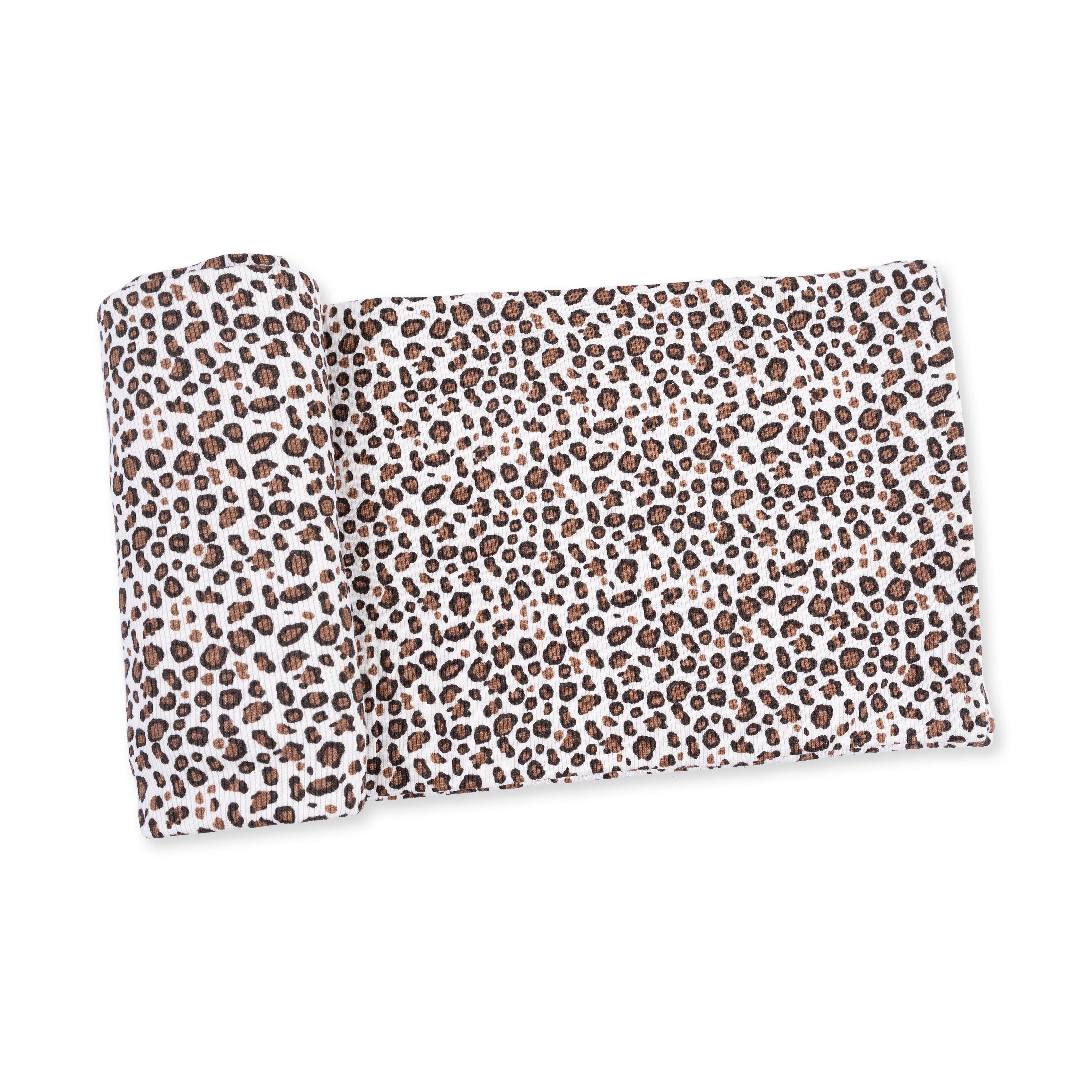 Leopard Rib - Swaddle Blanket