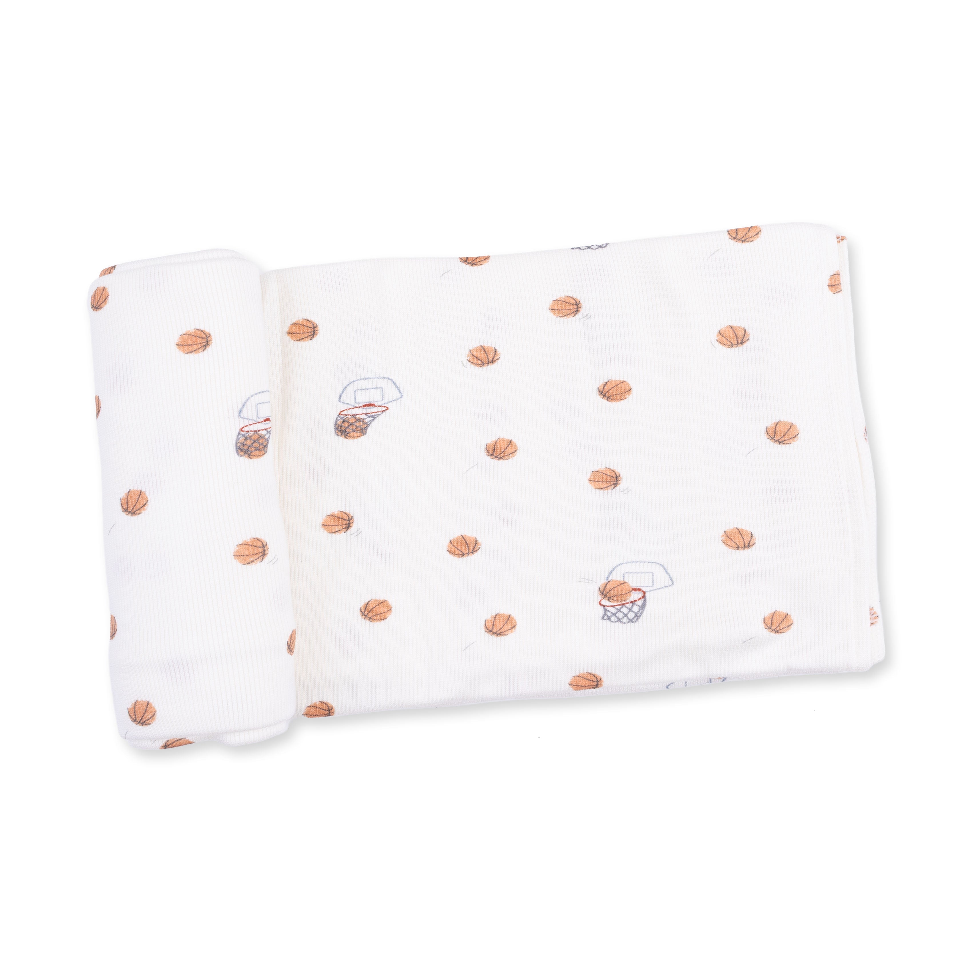Mini Basketballs - Swaddle Blanket