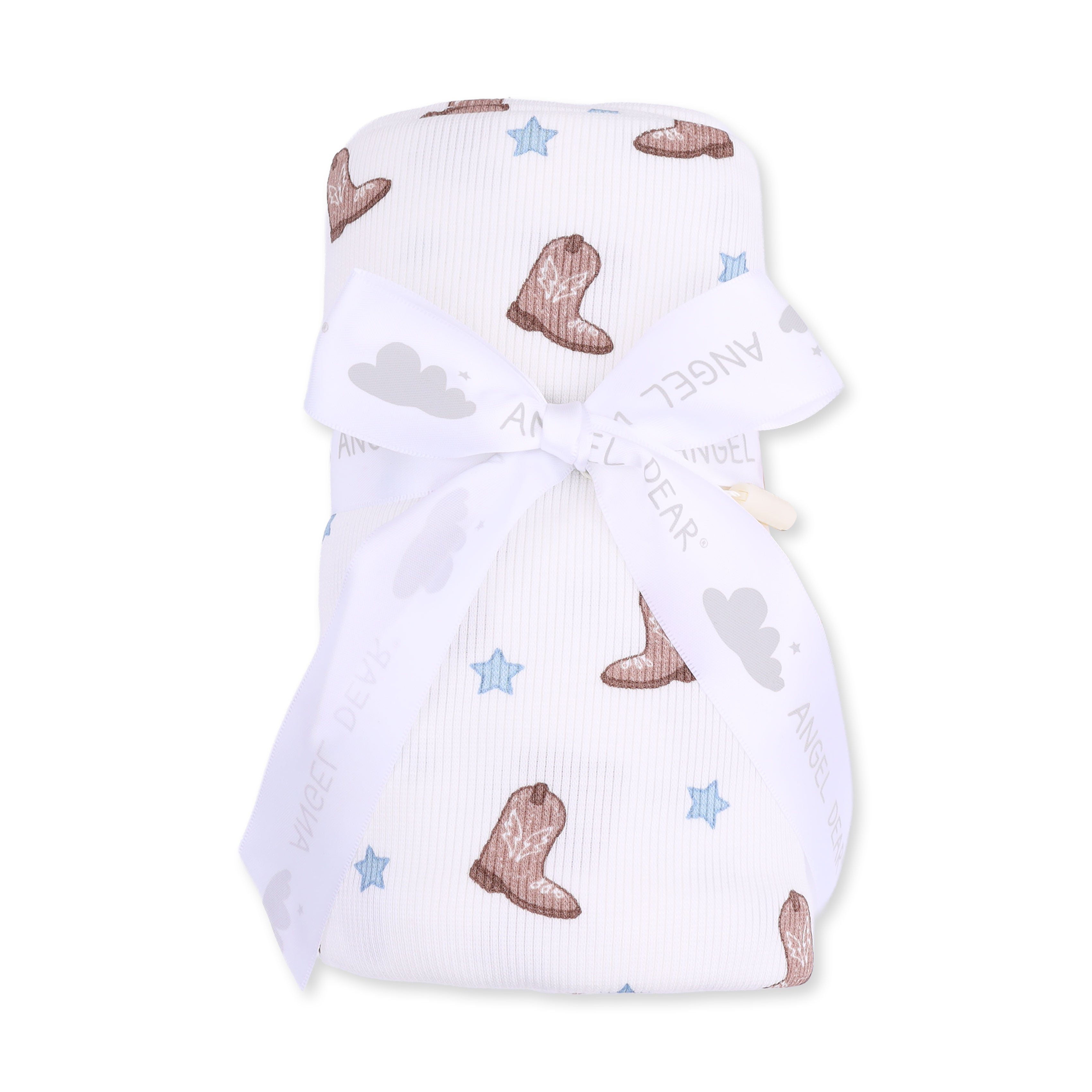 Mini Cowboy Boots - Swaddle Blanket