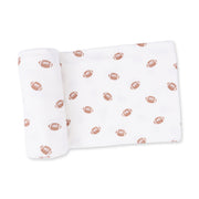 Mini Footballs - Swaddle Blanket