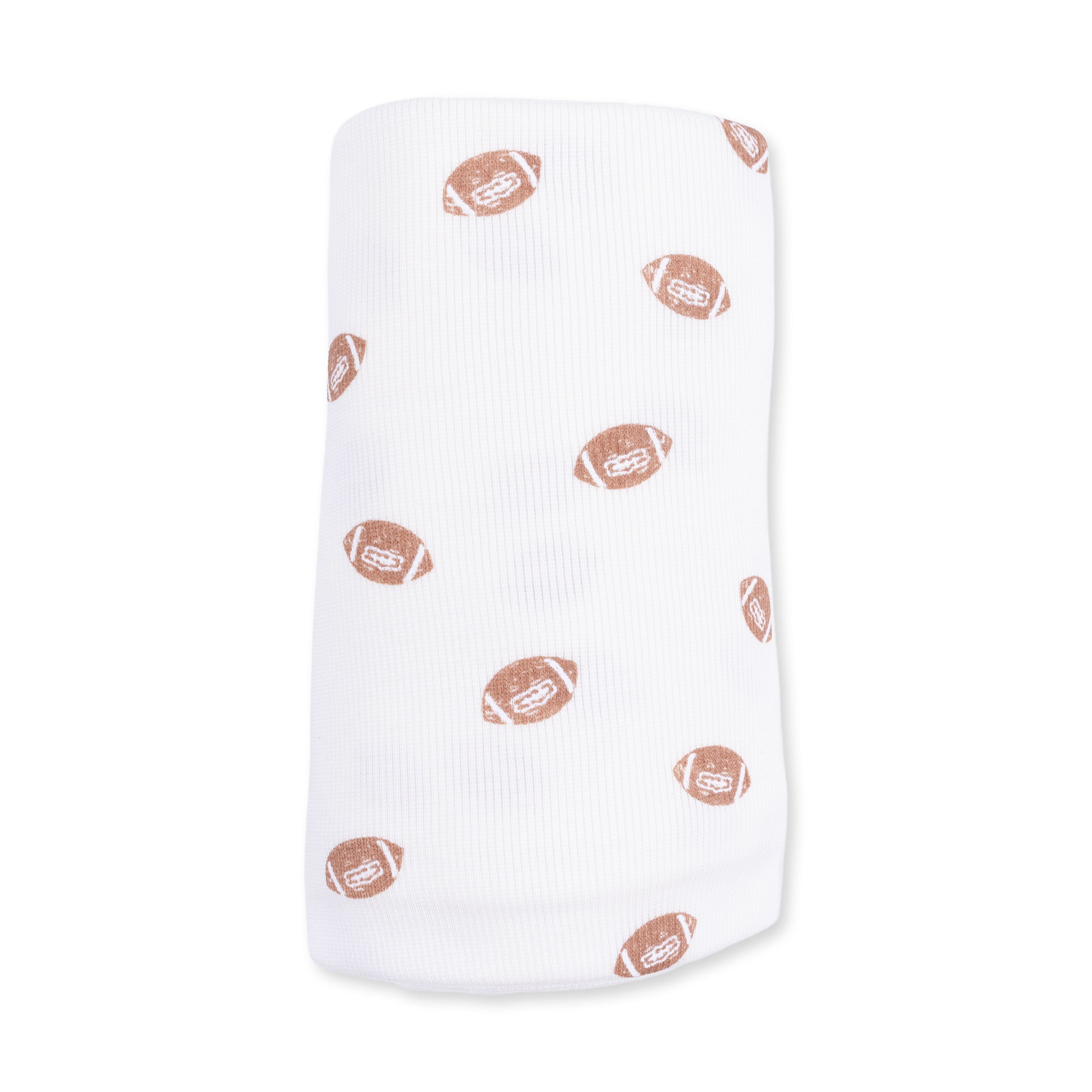 Mini Footballs - Swaddle Blanket