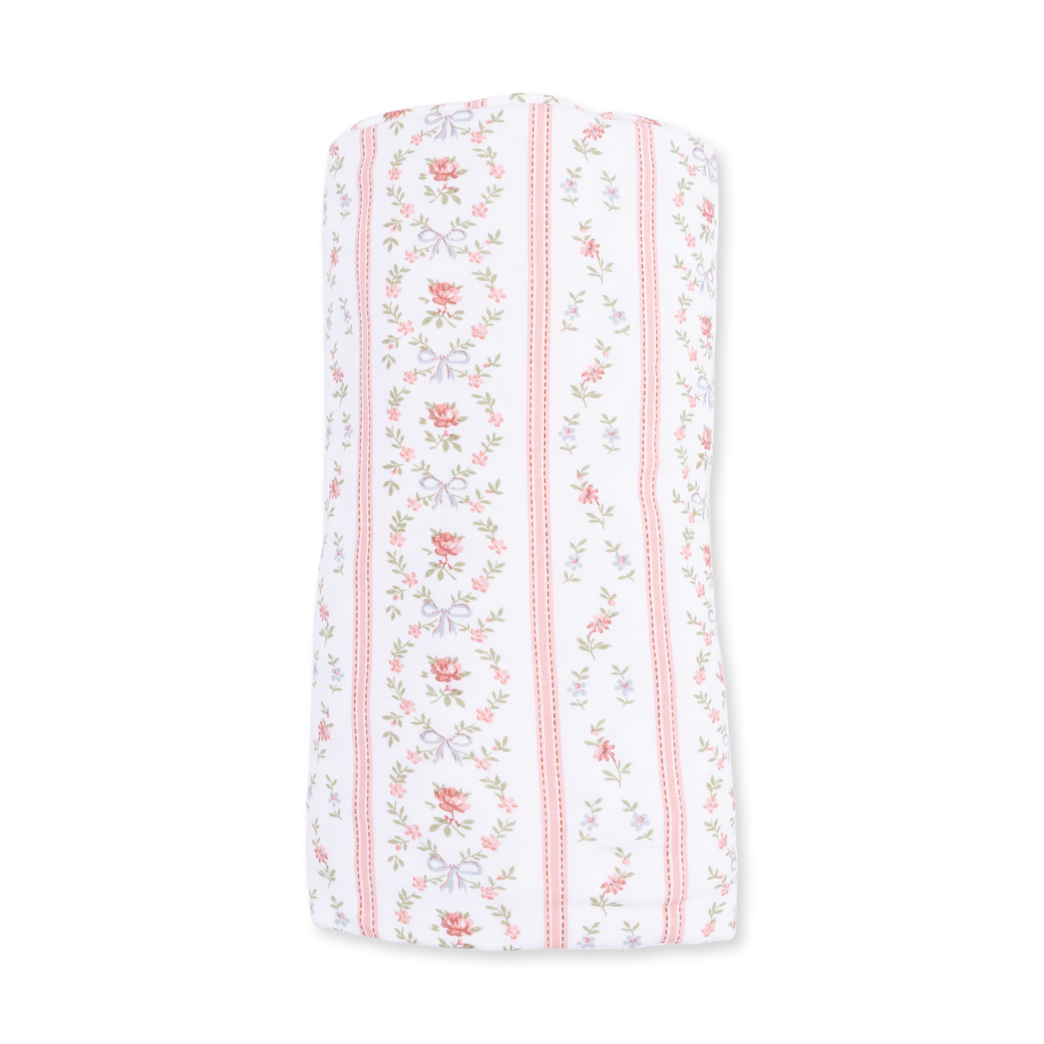 Marnie Rosebud Stripe - Swaddle Blanket