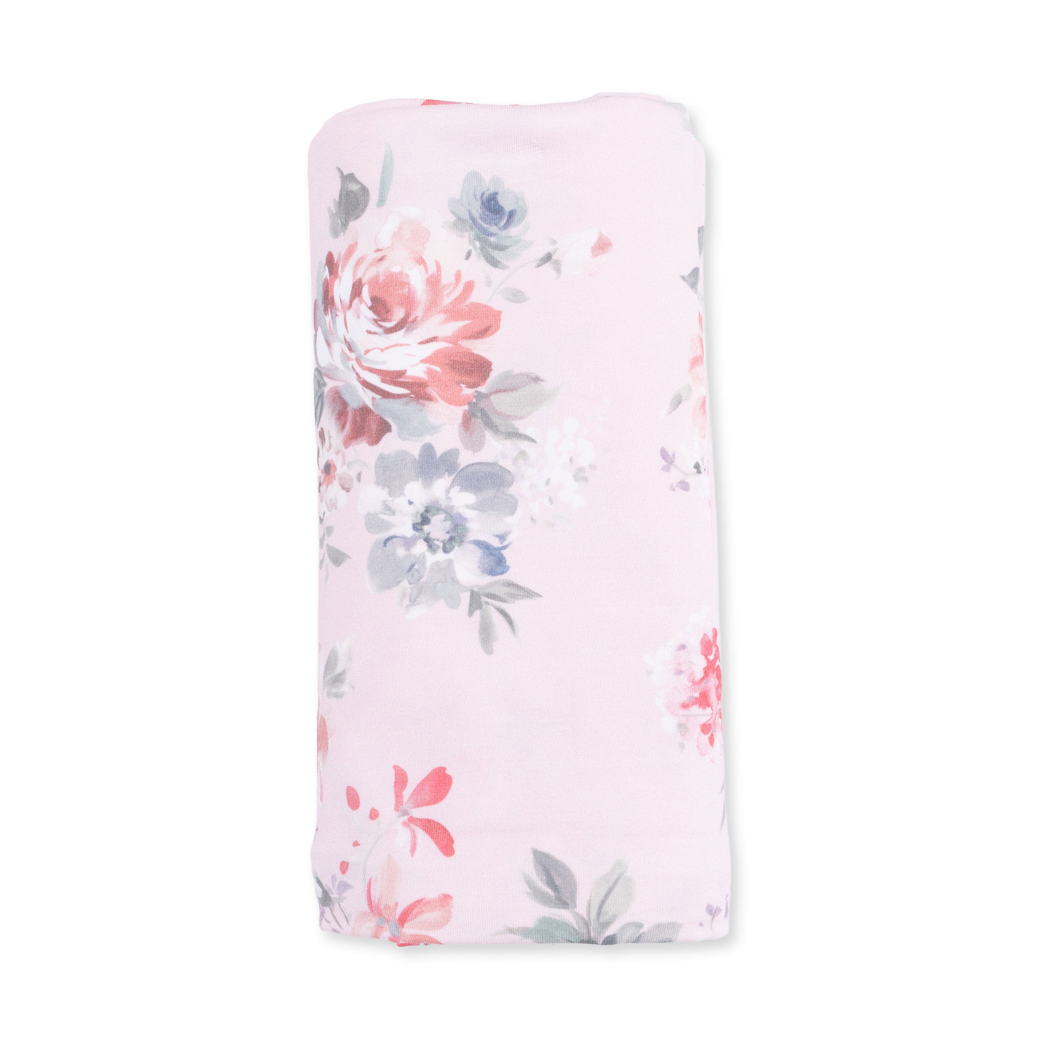 Painterly Rose Bouquets - Swaddle Blanket
