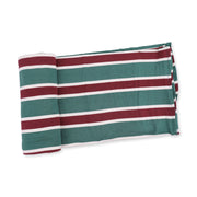 Rugby Stripe Green - Swaddle Blanket